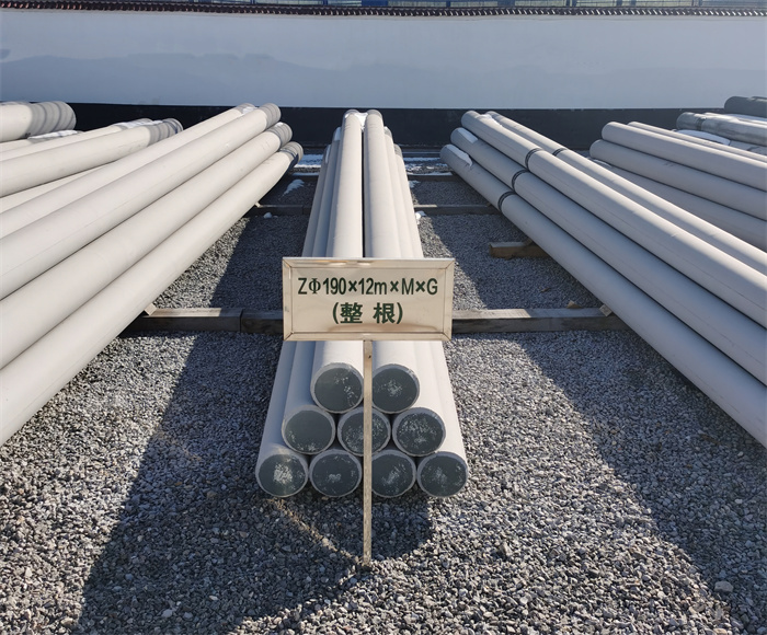 永川190×12米钢筋混凝土水泥电线杆