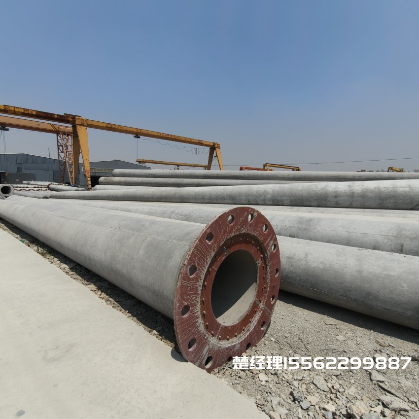 永川12米无拉线电杆